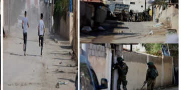 مقبوضہ فلسطین میں  صہیونی فوج کی  پر تشدد کارروائیاں