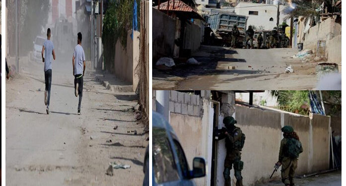مقبوضہ فلسطین میں  صہیونی فوج کی  پر تشدد کارروائیاں
