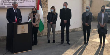 کورونا سے بچاؤکیلئے ترکی کی امداد فلسطین پہنچ گئی
