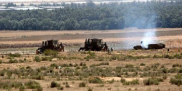 غزہ: صیہونی فوج نے فلسطینیوں کی زرعی زمین ہموار کردی  