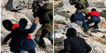 قابض فوج کا فلسطینی علاقوں پر دھاوا   