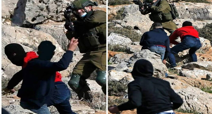 قابض فوج کا فلسطینی علاقوں پر دھاوا   