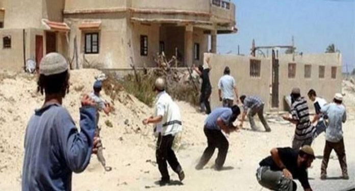 شرپسند مسلح آبادکاروں کا فلسطینیوں پر حملہ
