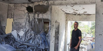 صیہونی فوج کا غزہ پر میزائل حملہ