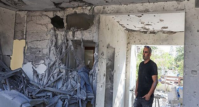 صیہونی فوج کا غزہ پر میزائل حملہ