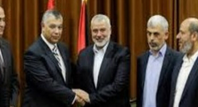 غزہ میں مصری اعلیٰ حکام کی آمد