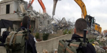  جنین میں صہیونی بلدیہ نے 5 فلسطینی گھر مسمار کر دیئے