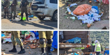 قابض فوج نے فلسطینی مزدوروں کے اسٹال تباہ کرد یے 