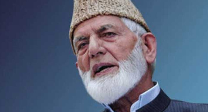 کشمیری حریت رہنما سیّد علی گیلانی کے انتقال کی خبریں بے بنیاد قرار