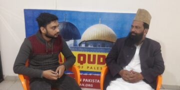 حکومت اسرائیل کی حمایت کرنے والوں سے سختی سے نمٹے، بصورت دیگر عوام نمٹنا جانتے ہیں ۔ علامہ قاضی احمد نورانی کا روزنامہ قدس نیوز سے مکالمہ