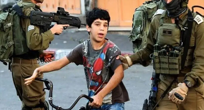 صیہونی زندان میں 550 بچوں سمیت 4700 فلسطینی قید ہیں