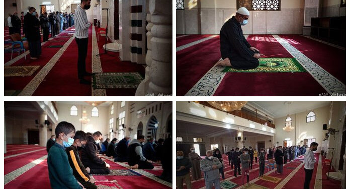 غزہ میں دو ماہ سے بند مساجد کھول دی گئیں