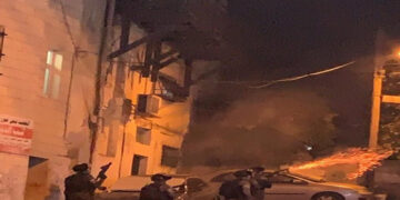 العیسویہ میں قابض فوج اور فلسطینی باشندوں کے مابین جھڑپیں