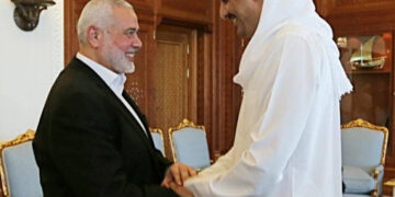 اسماعیل ھنیہ کی امیر قطر سے اہم ملاقات