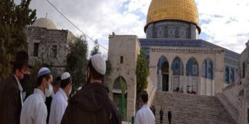 مسجد اقصی پر صہیونی آباد کاروں کا حملہ