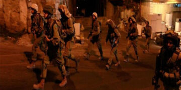 رام اللہ میں صہیونی فوج کا کریک ڈاؤن، درجنوں فلسطینی زیرحراست