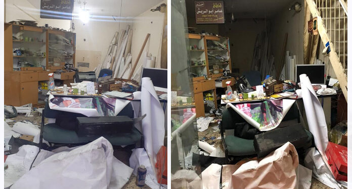 صہیونی مظالم کی تصاویر بنانے کے جرم میں فلسطینی خطاط گرفتار