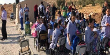 صیہونی فوج کا مسجد اور پرائمری اسکول مسمار کرنے کا فیصلہ