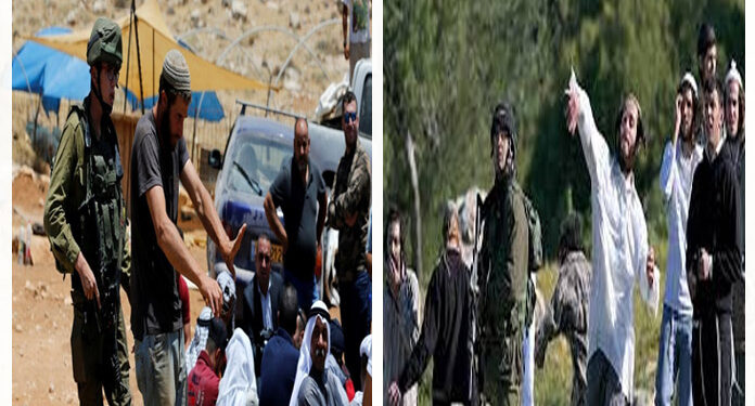 صیہونی آبادکاروں کا حملہ ، مزاحمت کاروں نے مار بھگایا