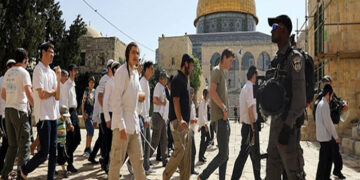 مقبوضہ بیت المقدس: مسجد اقصی پر صہیونی مذہبی جنونیوں کاایک بار پھر حملہ