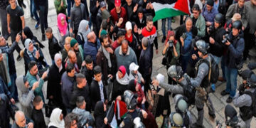 فلسطینیوں کی منظم نسلی کشی کے خلا ف احتجاجی مظاہرے