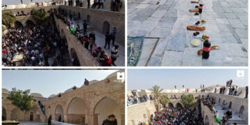 مسجد موسیٰ علیہ سلام: بے حرمتی کے خلاف ہزاروں فلسطینیوں کا اظہار یکجہتی  