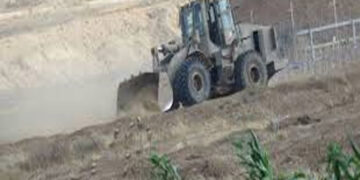 قابض فوج کی غزہ کی اراضی پر ایک بار پھر دہشت گردی