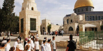 مذہبی  جنونی آبادکاروں کے ہاتھوں مسجد اقصی کی بے حرمتی