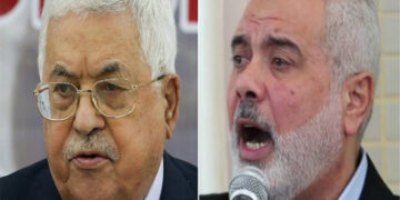 فلسطینی صدر محمود عباس اور اسماعیل ھنیہ کے درمیان ٹیلی فونک رابطہ