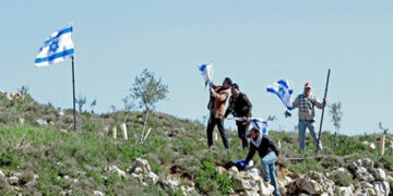 Zionist settlers-Palestinian-property-orchards