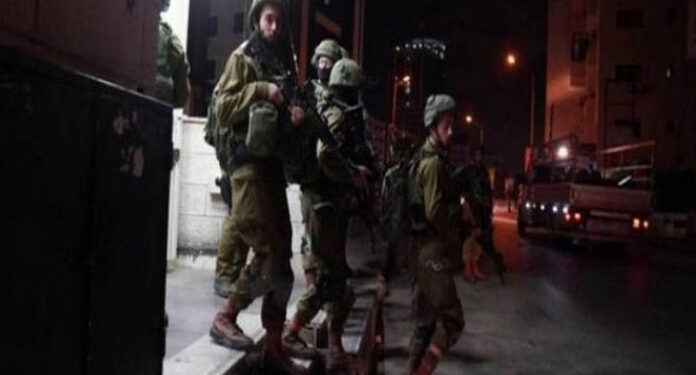 Palestinian-arrested-Zionist-army