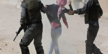 Zionist army-security agencies-Palestinian women