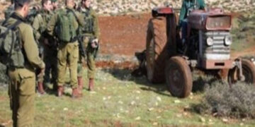 Israeli military-Zionist-Palestinian land