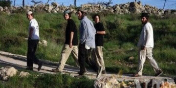 Zionist settlers-Palestinian-attack-