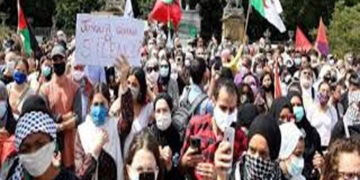 فلسطینی مظاہرین پر صہیونی فوجی تشدد، درجنوں افراد گرفتار، متعدد زخمی