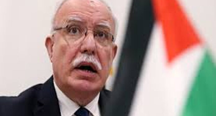 صیہونی ریاست نے فلسطینی وزیرخارجہ کا خصوصی سرحدی اجازت نامہ ضبط کرلیا