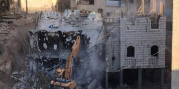 مقبوضہ فلسطین میں صہیونی فوج کے ہاتھوں مسماری کی کارروائیاں جاری