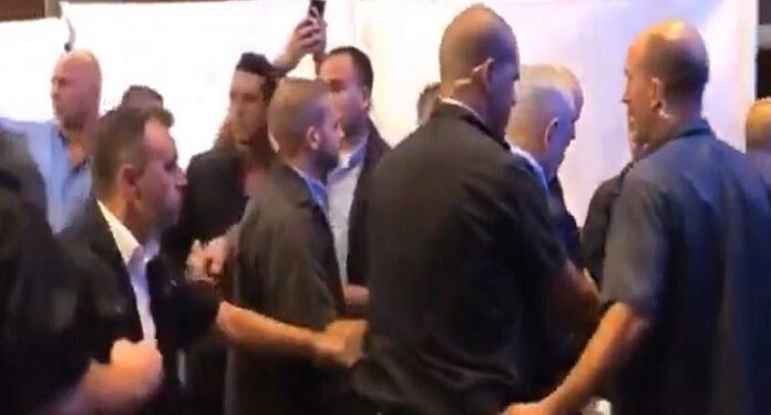 فلسطینی مزاحمت کاروں کا حملہ: نیتن یاھو تقریب سے فرار