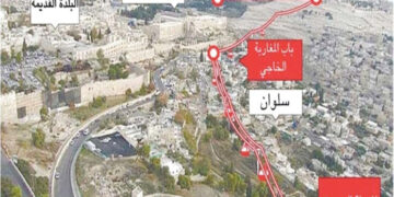 غرب اردن: صیہونی بستیوں کو ملانے کیلئےٹرین منصوبہ تیار