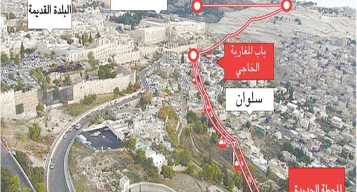 غرب اردن: صیہونی بستیوں کو ملانے کیلئےٹرین منصوبہ تیار