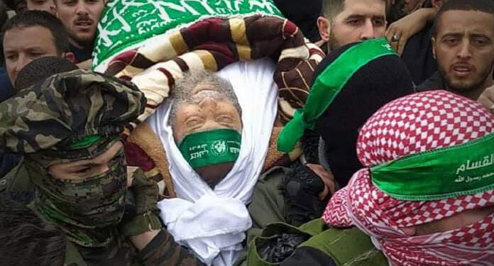 حماس رہنماں عمرالبرغوثی اور ڈاکٹر عدنان کو سپردخاک کردیا گیا