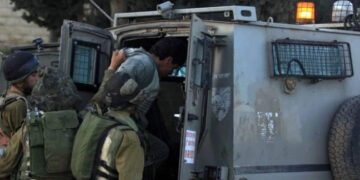 Israeli-army-Palestinians-abducted