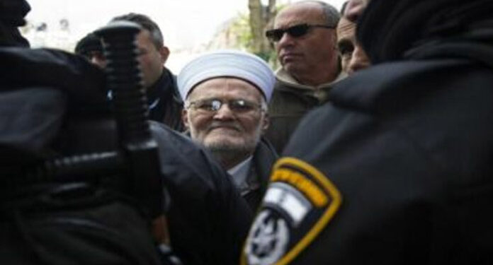 مسجد اقصٰی کے امام الشیخ عکرمہ صبری صہیونی حراست میں