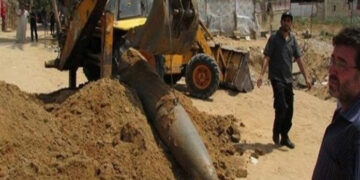 غزہ: اسرائیلی فاسفورس بم ناکارہ بنادیا گیا