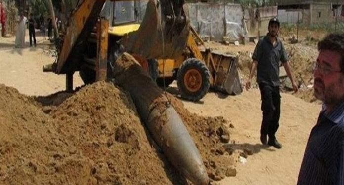 غزہ: اسرائیلی فاسفورس بم ناکارہ بنادیا گیا