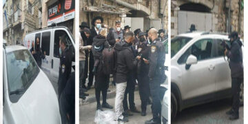 صہیونی شر پسند آباد کاروں کا صحافی و فوٹو گرافروں  پر حملہ