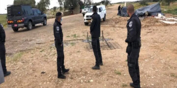 مقبوضہ فلسطین: الاراقیب گاؤں پر 186ویں مرتبہ قابض فوجی حملہ