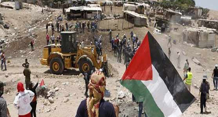 فلسطینیوں کی املاک کی مسماری کا سلسلہ جاری