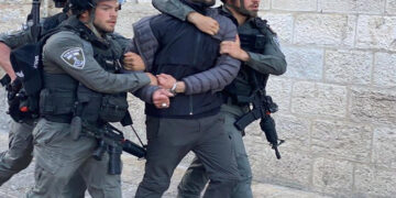 قابض ریاست میں بے گناہ فلسطینیوں کی گرفتاری