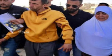 قابض صہیونی جیل سے 17 سال بعد فلسطینی قیدی رہا